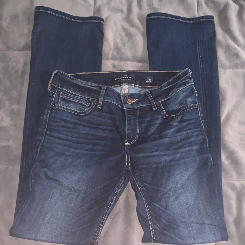 Lucky Brand Dark Blue Denim Jeans